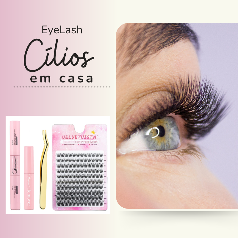 EyeLash - Extensão de Cílios em Casa