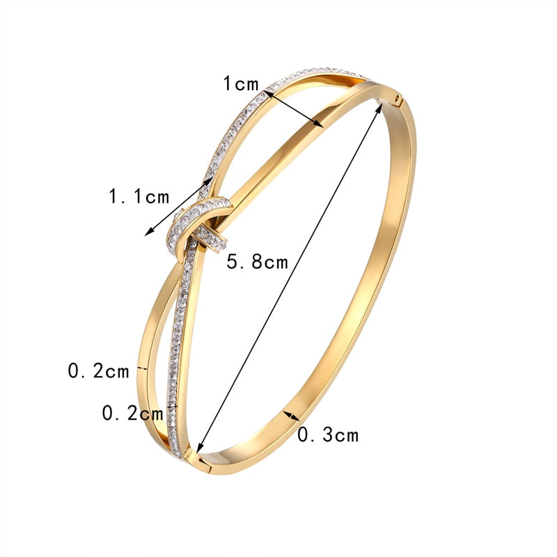 Bracelete Pulseira Feminino Ello Nós